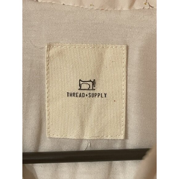 THREAD + SUPPLY Women’s Quilted Puffer Vest Warm Cute Soft Outdoors Welt Pockets - Picture 5 of 16